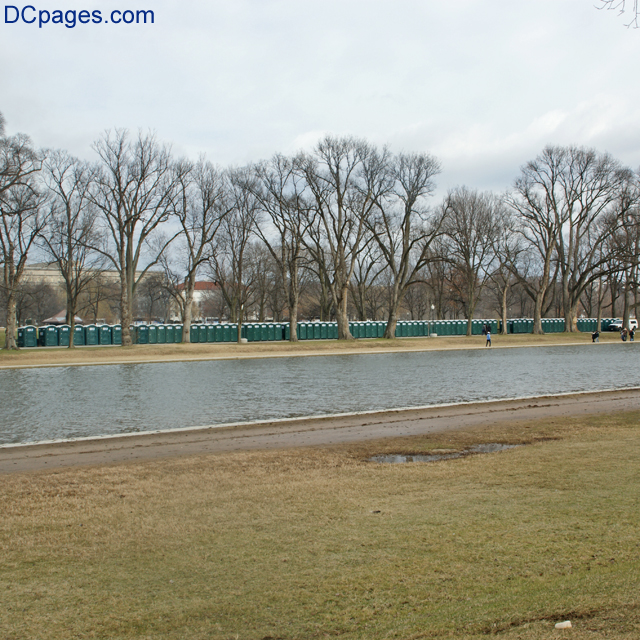 56th Presidential Inauguration Construction 