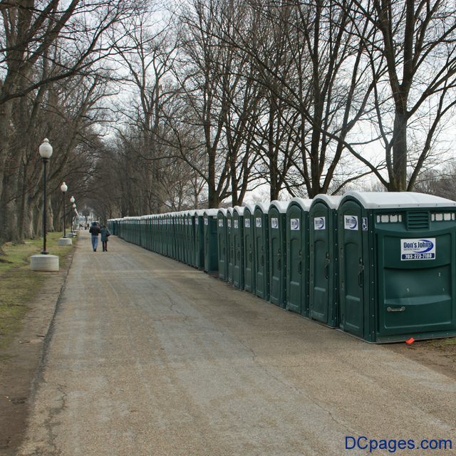 56th Presidential Inauguration Construction 