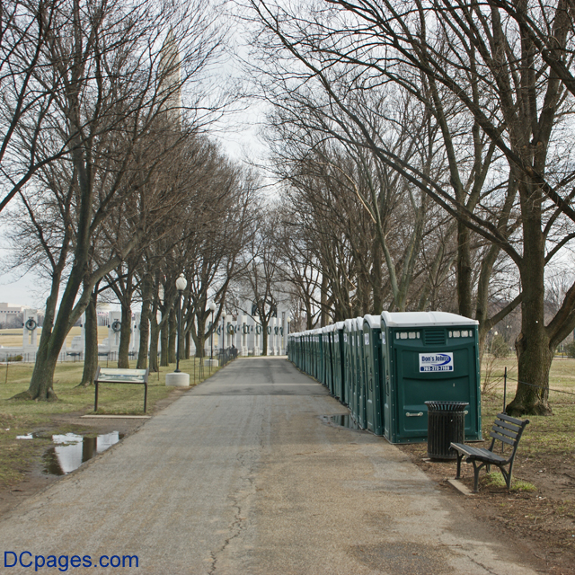 56th Presidential Inauguration Construction 