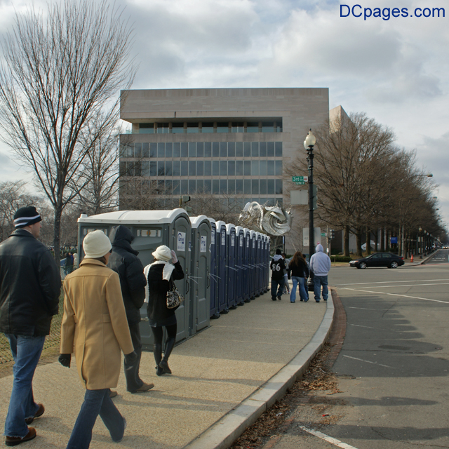 56th Presidential Inauguration Construction 
