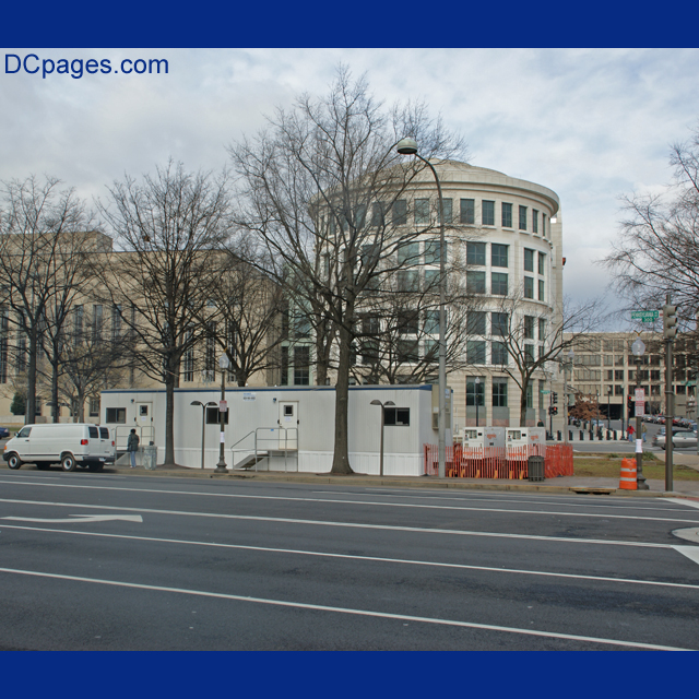 56th Presidential Inauguration Construction 