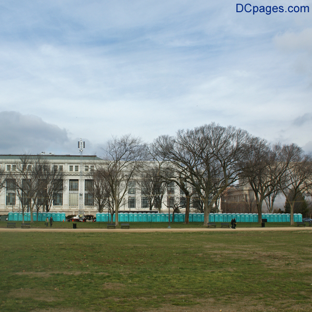 56th Presidential Inauguration Construction 