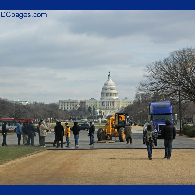 56th Presidential Inauguration Construction 