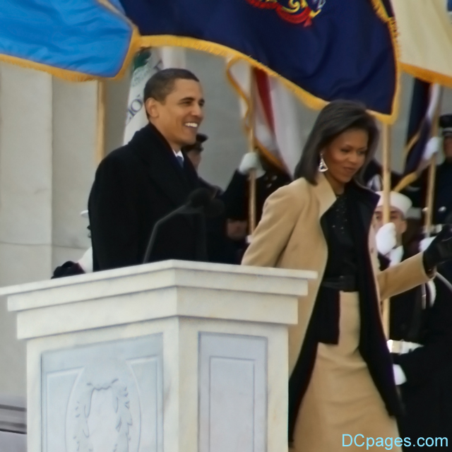 President-elect Barack and Michelle Obama