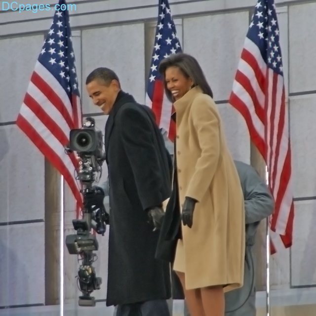 President-elect Barack and Michelle Obama