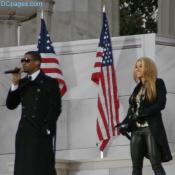 Usher and the sultry Shakira accompanied Stevie Wonder