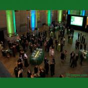 Balcony view of Green Inaugural Ball