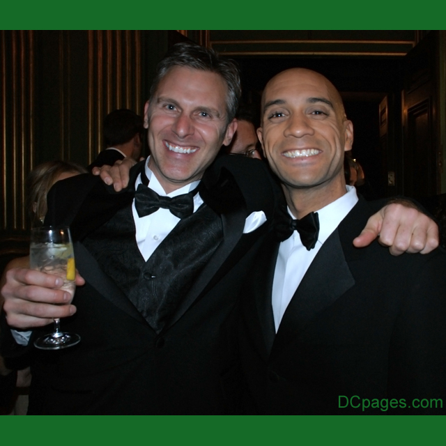 Cliff Bressler and Mayor Adrian Fenty