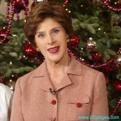 First lady Laura Bush.