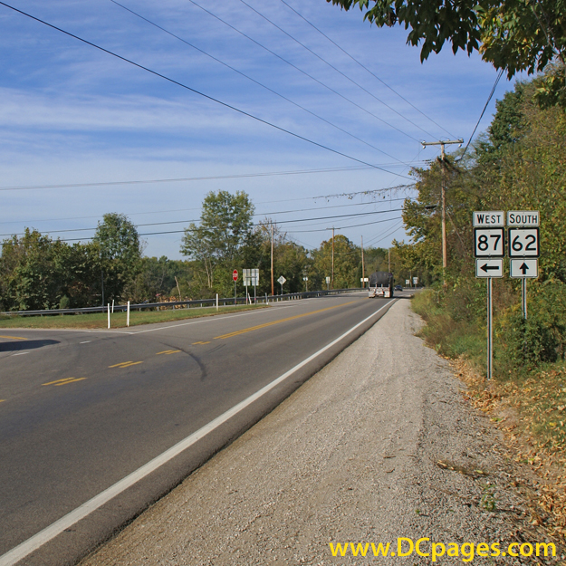 Santa's Forest is approximately 8 miles from the intersection of West 87 and highway 62 South. Take West 87 past the town of Evans. The tree farm will be on the right.View Map