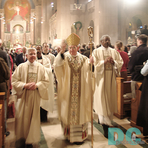His Excellency - Most Reverend Gabriel Montalvo - Titular Archbishop of Celene - Apostolic Nuncio to the United States was the Celebrant and Homilist.