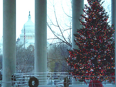 The Canadian Embassy has a beautiful view of the capitol building