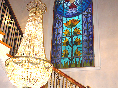 Inside the beautiful Embassy of Croatia