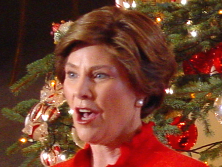 The holiday theme included classic children's stories combined with the holiday spirit.