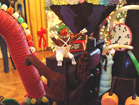 The Executive Residence staff have worked since July to create all of the magical characters around the White House.