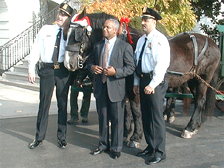 The D.C. police joined in on the fun.