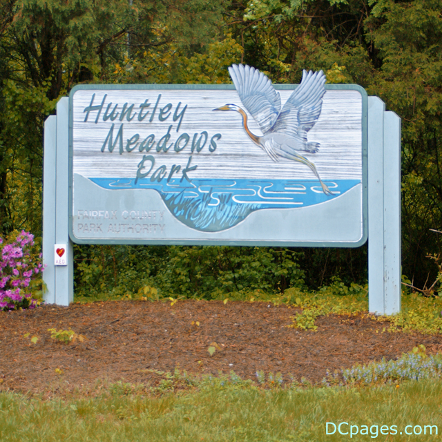 Huntley Meadows Park entrance