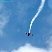Ethanol stunt plane at JSOH, May 16, 2009