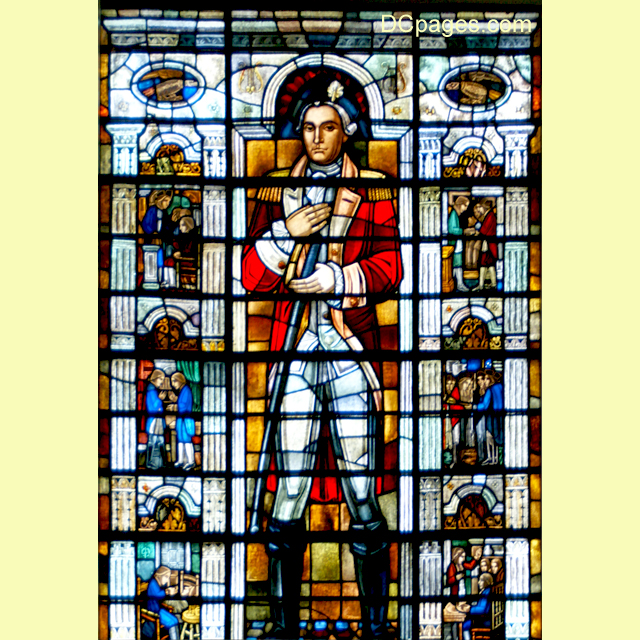 Mordecai Gist Stained Glass Window