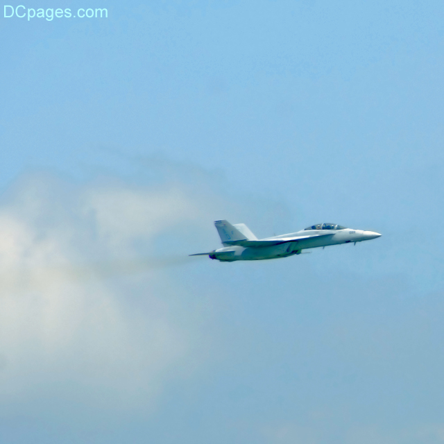 Andrew's Air Force Base Open House: F-15E Eagle readying for transonic flight