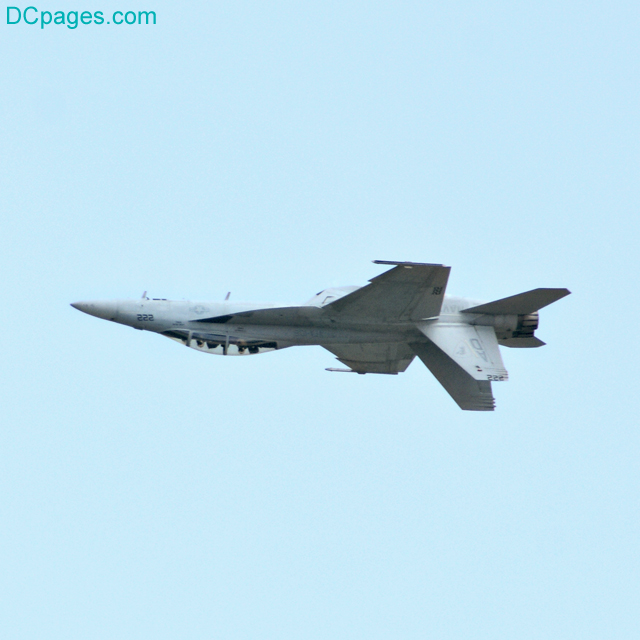 Inverted flight of the Strike Eagle