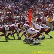 Redskins Offense go three and out.