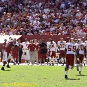 Kurt Warner (13) pass short left to Anquan Boldin (81) 