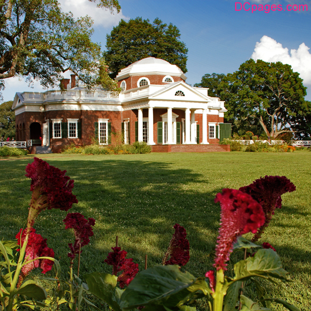 Monticello is bigger than it looks (Virginia, Mid-Atlantic coast, USA)