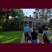 Monticello plays host to visitors who gather from across the globe