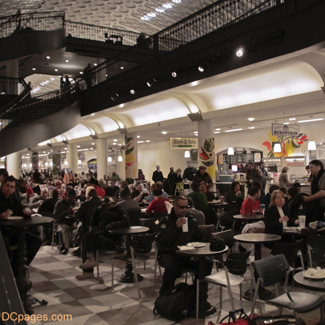 Area formerly known as "The Pit" in Union Station