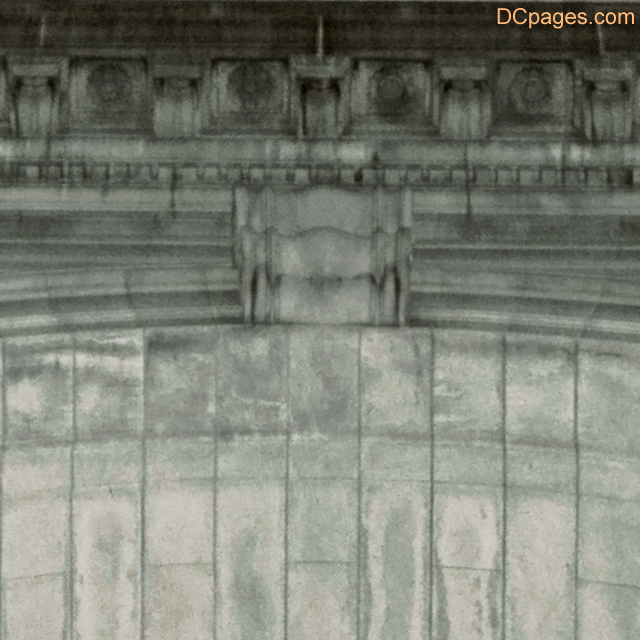 Main facade: Union Station in DC