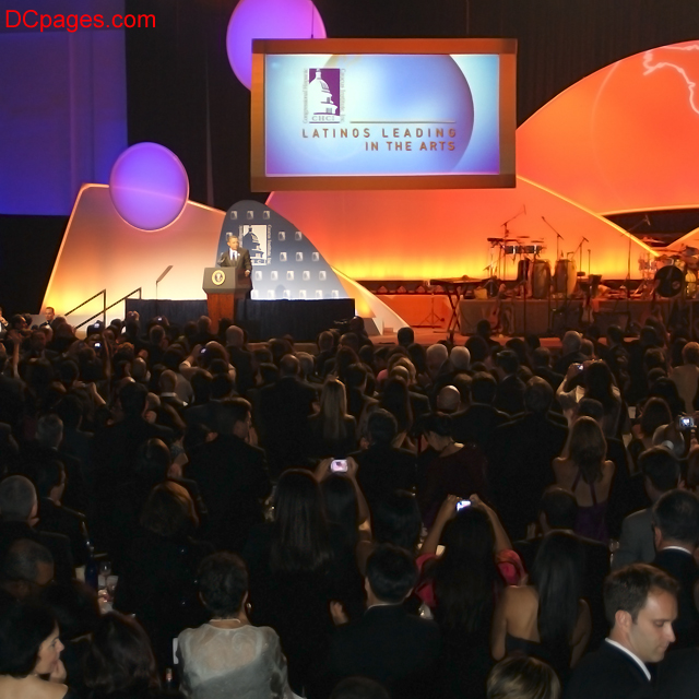 Latinos Leading in the Arts Gala with many stars on hand!