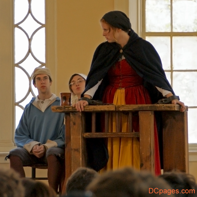 Salem Witch Trial reenactment