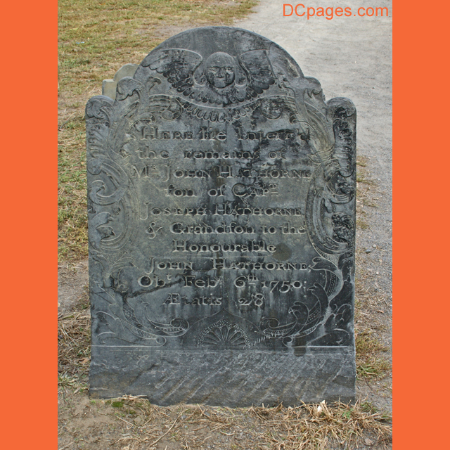 Salem head stone