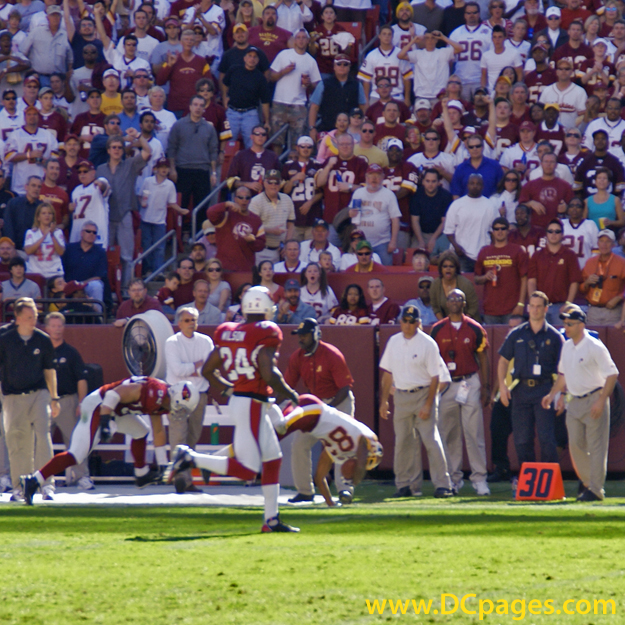 82-A.Randle El goes out of bounds at ARI 33
