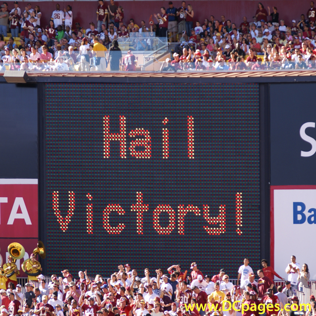 Redskins Fight Song: Hail Victory