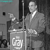 Mayoral candidate pontificating