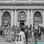 Joe Knight Shows His Support of Vince Gray