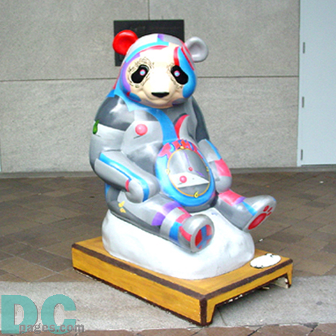 "Time4Love" created by, LuisPeralta, is located at 1331 Pennsylvania Ave. and features a clock on his belly.