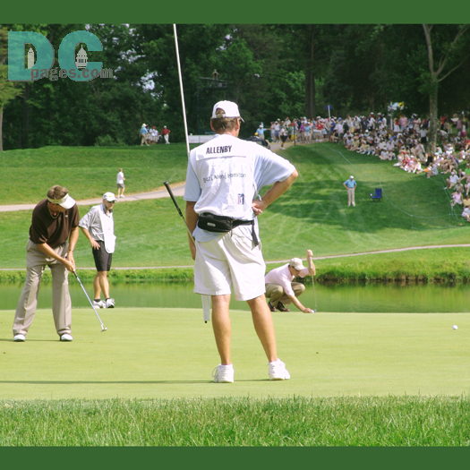 Robert Allenby's caddie