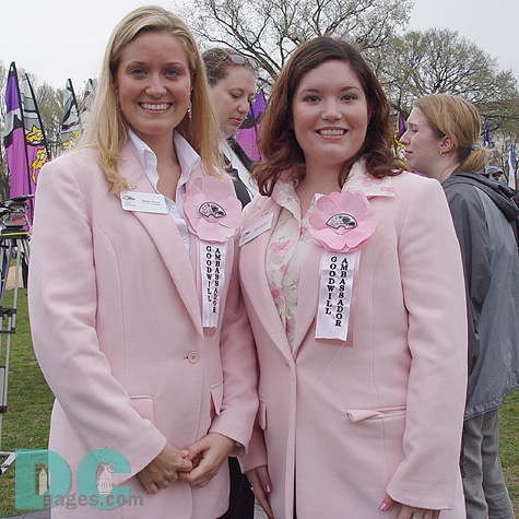 Smithsonian Kite Festival -  Cherry Blossom Princesses