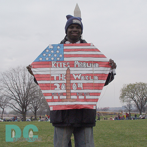 Smithsonian Kite Festival - Patriotic kite
