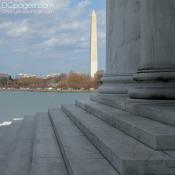 East View of Washington Monument