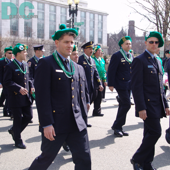 St Patricks Day Parade - Emerald Society DC Fire Department