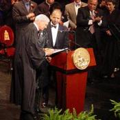 Anthony A Williams about to be sworn in