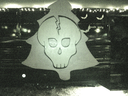 Markoff's Haunted Bus.  Look for it at local festivals, schools, and parties.  Or book it for your own event. Call 301-216-1248 for more information. 