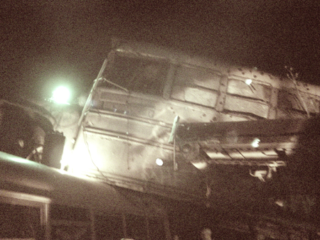 Bodies were everywhere after the terrible crash. 