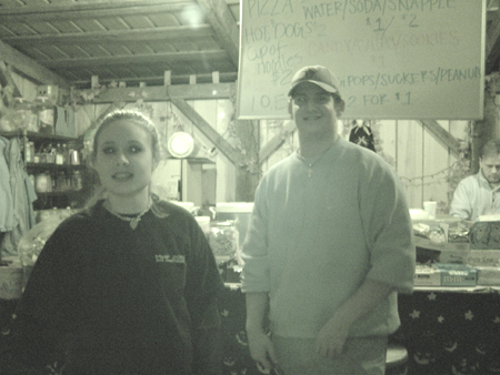 Markoff's Haunted Forest Food Service Staff, ready to serve up a treat. 