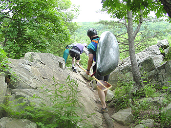 Getting to the drop-in point is a bit of an adventure on it's own.