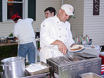 Avid adventurer Chef David Knight
